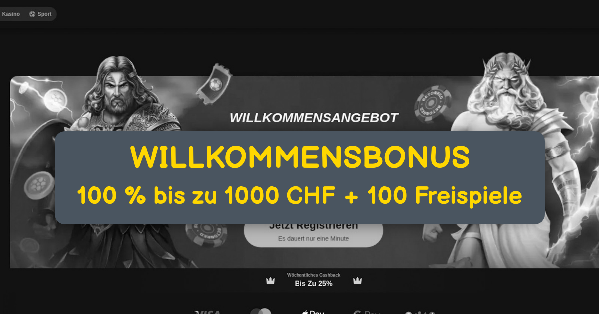 Betonred Casino Schweiz